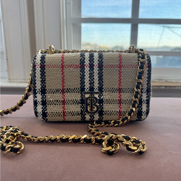 Burberry Handbags - Burberry Lola Mini Tweed